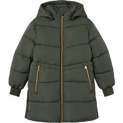 Name It Παιδικό Μπουφάν Χειμωνιάτικο Puffer Χακί 13219020