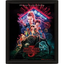 Πλάστικό Κάδρο Pyramid International Stranger Things - Framed 26x4cm EPPL71359