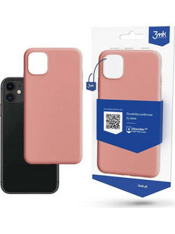 3ΜΚ θήκη Σιλικόνης Apple IPhone 11 - Ροζ (200-110-340)