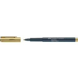 Μαρκαδόρος Faber Castell Metallic Χρυσό 160750