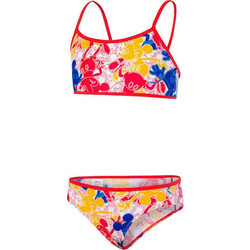 Speedo Mickey Mouse Allover Αθλητικό Παιδικό Μαγιό Ολόσωμο για Κορίτσι Πολύχρωμο 808111-C820