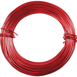 Beadsmith Σύρμα Αλουμινίου Κοκκινο 1mm Alluminum wire Red 11.8m PDW18-RD