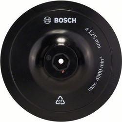 Bosch - Δίσκος στήριξης με στέλεχος σύσφιγξης για δράπανα 125mm (1609200240)