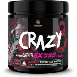 Swedish Supplements Crazy 8 Sour Watermelon 260gr