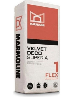 Velvet Deco Superia 1 Flex 25kg Βάση Πατητής Τσιμεντοκονίας