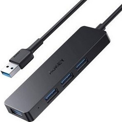 Aukey CB-H37 USB Hub 3.0 USB-A με 4 Θύρες USB-A
