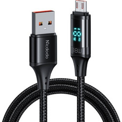 Cable Mcdodo CA-1070 USB to Micro USB, 3A, 1.2m (black)