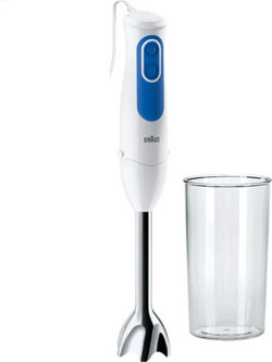 Braun Multiquick 3 MQ 3000 WH Smoothie+ Inox Ραβδομπλέντερ με Ανοξείδωτη Ράβδο 700W