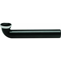 Gloria Γωνία για Σωλήνα PVC Πλαστική Μαύρη 40mm 14-3662 ref10236684
