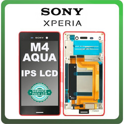 Original Sony Xperia M4 Aqua, IPS LCD Οθόνη Coral 124TUL0012A