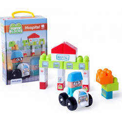 Παιχνίδι - Τουβλάκια Miniland Super Blocks Hospital (21τεμ.)