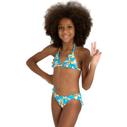 Arena Παιδικό Μαγιό Bikini Set για Κορίτσι Λευκό Γαλάζιο 006203-300