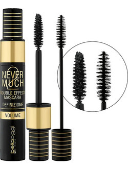 Bella Oggi Never 2 Much 01 Black Onyx Double Effect Mascara για Όγκο 12ml