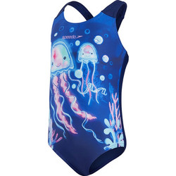 Speedo Digital Placement Αθλητικό Παιδικό Μαγιό Ολόσωμο για Κορίτσι Πολύχρωμο 807970-G697