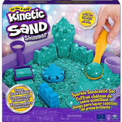 Spin Master Kinetic Sand Shimmer Box Set Green 6061828