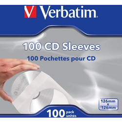 Verbatim Paper CD envelope 100pcs