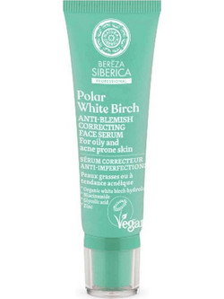 Natura Siberica Polar White Birch Bereza Serum Προσώπου για Ακμή 30ml