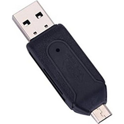 Naxius CRD-10 Card Reader OTG USB-A micro USB