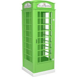 Διακοσμητικό Phone Booth-Prasino