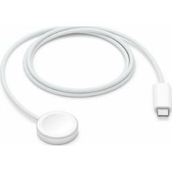 Magnetic Fast Charger Apple Watch (MLWJ3ZM/A) USB-C- 1m - Λευκό MLWJ3ZM/A