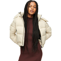 Superdry Γυναικείο Μπουφάν Χειμωνιάτικο Puffer Κοντό W5011682A-8PV