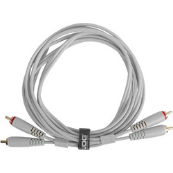 UDG U97001WH Ultimate Audio Cable RCA - RCA Λευκό Ίσιο 1.5m
