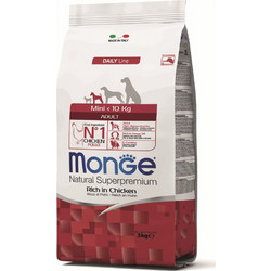 Monge Natural Superpremium Adult Mini with Chicken 3kg