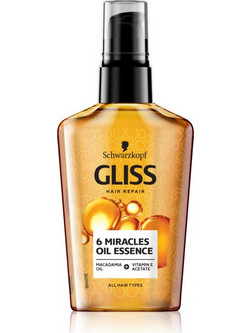 Schwarzkopf Gliss Oil Nutritive Ξηρό Λάδι Μαλλιών 75ml
