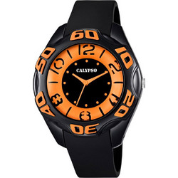 Calypso Ανδρικό Ρολόι με Μαύρο Καουτσούκ Λουράκι K5622/6