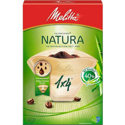 Melitta Natura 80 Φίλτρα Καφέ Χάρτινα από 40% μπαμπού με 3 ζώνες αρώματος