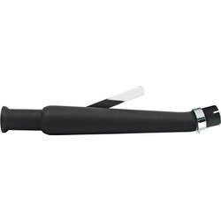 Τελικά Εξάτμισης Μοτοσυκλέτας Trumpet 20-1/2" (52.1 cm) για Harley Davidson και άλλες μοτοσυκλέτες σε μαύρο χρώμα | universal upswept right muffler 20-1/2" long black