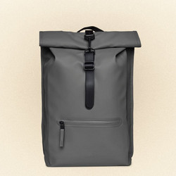 Rains Rolltop 13320-37 Αδιάβροχο Σακίδιο Πλάτης 17lt Γκρι