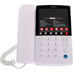Witech WT-5006 Ενσύρματο Τηλέφωνο με Ανοιχτή Ακρόαση Λευκό