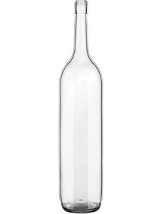 Μπουκάλι Γυάλινο 1,5L (Καπάκι Φ31,5) - Διαφανές 12τεμ