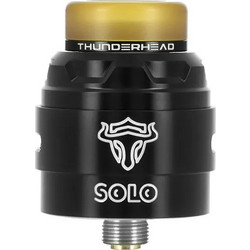 THC Tauren Solo RDA V1.5 24mm - Silver Black
