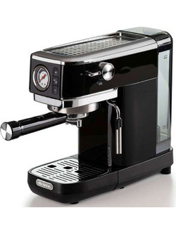 Ariete 1381/12 Black Αυτόματη Μηχανή Espresso 1300W 15bar