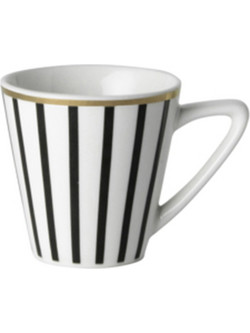Κούπα espresso stripe gold 120ml Dutch Rose DR180386