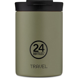 24Bottles Travel Tumbler Stone Sage 350ml