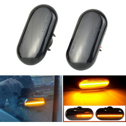 Σετ Φλάς LED για Smart 453 - Mercedes - Renault - Opel - Nissan - Dacia 12V 3W 300LM Πορτοκαλί 2 τμχ