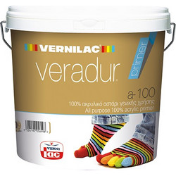 Vernilac Veradur 100 Ακρυλικό Αστάρι Νερού 3lt