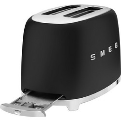 Smeg TSF01BLMEU Φρυγανιέρα 2 Θέσεων 950W Μαύρη