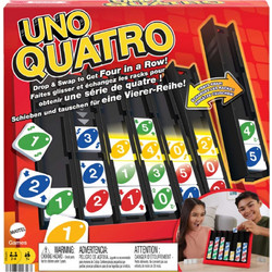 Mattel UNO Quatro Επιτραπέζιο Παιχνίδι για 7+ Ετών για 2-4 Παίκτες