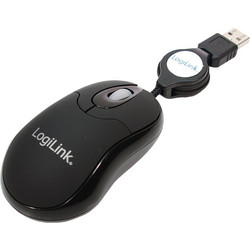 LogiLink ID0016 Ενσύρματο Mini Ποντίκι Black