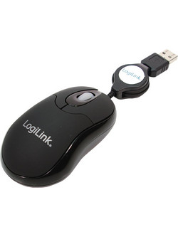 LogiLink ID0016 Ενσύρματο Mini Ποντίκι Black