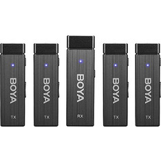 BOYA BY-W4 Ultracompact Σετ 4 Ασύρματα Δυναμικά Μικρόφωνα