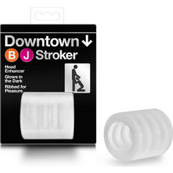Blush X5 Men Downtown BJ Stroker Pocket Sleeve Αυνανιστήρι Clear