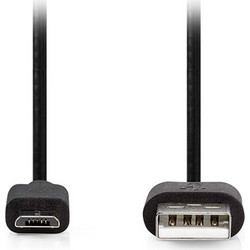 NEDIS CCGL60500BK20 Καλώδιο USB High-Speed A αρσ. - USB Micro-B αρσ. 2.00m