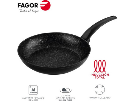 Fagor Vivant Τηγάνι Μαύρο 28cm