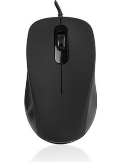 Modecom MC-M10S Ενσύρματο Ποντίκι Black