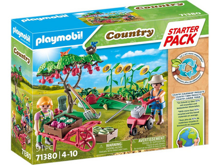 Playmobil Country Starter Pack Κήπος Λαχανικών Αγροκτήματος για 4-10 Ετών 71380